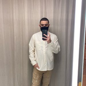 Size large snow peak button up.